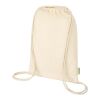 Odisha 140 g/m² OCS organic drawstring bag 5L  Standard | Natural | No Branding | not available | not available | not available