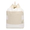 Florida 270 g/m² GRS recycled sailor duffel bag 15L White