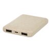 Asama 5000 mAh wheat straw power bank Standard | Beige | No Branding | not available | not available
