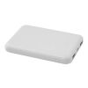 Asama 5000 mAh Type-C recycled plastic power bank Standard | White | Not applicable | No Branding | not available | not available