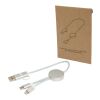 Alasia 5-in-1 recycled aluminium and plastic 30 cm data sync and 27W fast charge cable Standard | Silver | not available | No Branding | not available | not available