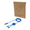 Alasia 5-in-1 recycled aluminium and plastic 150 cm data sync and 27W fast charge cable Standard | Royal blue | not available | No Branding | not available | not available