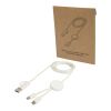 Citala 5-in-1 recycled plastic 150 cm data sync and 27W fast charge cable Standard | White | not available | No Branding | not available | not available