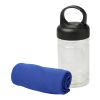 Remy cooling towel in PET container Standard | Royal blue | No Branding | not available | not available | not available