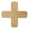 Croc bamboo trivet - large Standard | Natural | No Branding | not available | not available