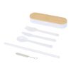 Runa cutlery set with bamboo lid Standard | white | No Branding | not available | not available