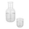 Amelie glass carafe and cup set Standard | white | No Branding | not available | not available