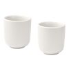 Male 90 ml ceramic espresso cups - set of 2 Standard | White | No Branding | not available | not available
