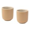 Male 90 ml ceramic espresso cups - set of 2 Standard | Oatmeal | not available | No Branding | not available | not available