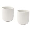 Male 200 ml ceramic cups - set of 2 Standard | White | No Branding | not available | not available