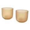 Male 200 ml glass cups - set of 2 Standard | Oatmeal | No Branding | not available | not available
