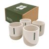 Originalhome Reclay 350 ml tea and matcha mug set	 White