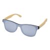 Tan sunglasses with bamboo temples Silver | not available