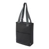 Aqua 14" GRS recycled water resistant laptop tote bag 14L Standard | Solid black | No Branding | not available | not available | not available