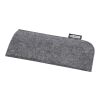 Felta GRS recycled pouch for glasses Standard | Grey | No Branding | not available | not available | not available