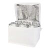 Spectrum 6-can recycled non-woven cooler bag 4L Standard | white | No Branding | not available | not available