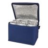 Spectrum 6-can recycled non-woven cooler bag 4L Standard | Royal blue | Not applicable | No Branding | not available | not available