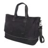 Rhine GRS recycled expandable duffel bag 35L Standard | Black | No Branding | not available | not available