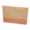 Rhythm straw paper zipped pouch 3L Brick