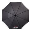 Jova 23" umbrella with wooden shaft & handle Standard | Solid black | not available | No Branding | not available | not available | not available