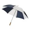 Karl 30" golf umbrella with wooden handle Standard | Navy-White | not available | No Branding | not available | not available | not available