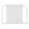 Cal sublimation drawstring bag white-white | No Branding | not available | not available