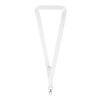 Neve sublimation lanyard with loop White | 20mm | No Branding | not available | not available