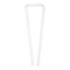 Kord lanyard with paper badge  White | 20mm