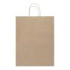 Kraft 80-90 g/m2 paper bag with twisted handles - 25 x 15 x 32 cm Kraft brown | No Branding | not available | not available