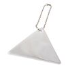 RFX™ H-12 triangle reflective PVC hanger White | No Branding | not available | not available