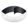 RFX™ 43.5 cm reflective PVC band White | No Branding | not available | not available