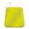 RFX™ trapezium reflective PVC hanger Neon yellow | No Branding | not available | not available