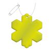 RFX™ snowflake reflective TPU hanger Neon yellow | No Branding | not available | not available