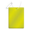 RFX™ rectangular reflective TPU hanger large Neon yellow | No Branding | not available | not available