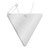 RFX™ inverted triangle reflective TPU hanger White | No Branding | not available | not available