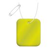 RFX™ rectangular XXL reflective PVC hanger Neon yellow | No Branding | not available | not available