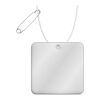 RFX™ square reflective PVC hanger White | No Branding | not available | not available