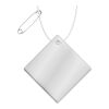 RFX™ diamond reflective PVC hanger large White | No Branding | not available | not available