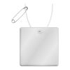 RFX™ H-16 square lightweight reflective PVC hanger white | No Branding | not available | not available