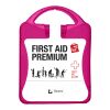 MyKit first aid premium kit Magenta | Digital Sticker | front | 90 mm x 127 mm