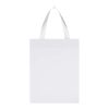 Smartfold 230 g/m2 paper bag with ribbon handles and gloss lamination -  24 x 10 x 32 cm White