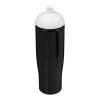 H2O Active® Tempo 700 ml dome lid sport bottle Solid black-White | Not applicable | No Branding | not available | not available