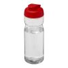 H2O Active® Base 650 ml flip lid sport bottle White-Red | not available | No Branding | not available | not available