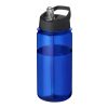 H2O Active® Octave Tritan™ 600 ml spout lid sport bottle Blue-Solid black | No Branding | not available | not available