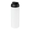 Baseline Plus grip 750 ml flip lid sport bottle White-Solid black | Not applicable | No Branding | not available | not available