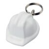 Kolt hard hat-shaped recycled keychain White | not available | No Branding | not available | not available