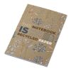 Novella Austen A6 recycled soft cover kraft notebook - 50 sheets Natural | No Branding | not available | not available