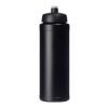 Baseline Rise 750 ml sport bottle Solid black-Solid black | No Branding | not available | not available