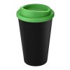 Americano ECO 350 ml recycled tumbler Solid black-Green | not available | No Branding | not available | not available
