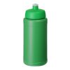 Baseline 500 ml recycled sport bottle Green-Green | No Branding | not available | not available